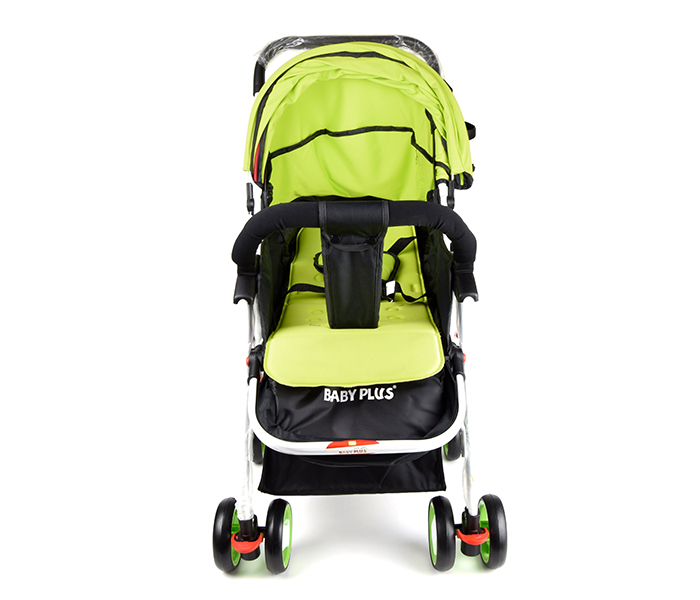 Baby Plus BP8482 Dismountable Cushion Baby Stroller - Green - Zoom Image 2