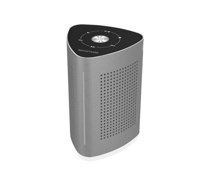 Promate Cyclone Portable Bluetooth Speaker with Touch Control System - Grey - Zoom Image 9