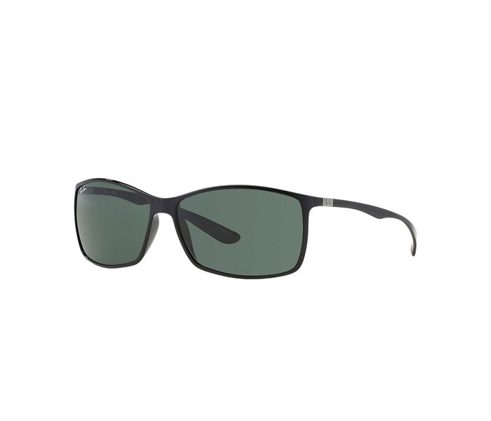 Ray-Ban RB41796017162 Rectangular Black Frame & Green Mirrored Sunglasses for Unisex - Zoom Image 2