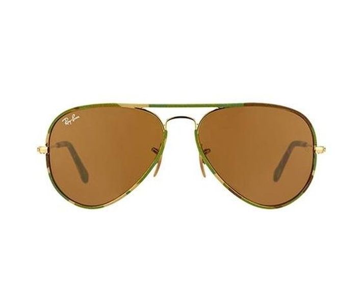 Ray-Ban RB3025JM 169 Aviator Multi Color Frame & Brown Mirrored Sunglasses for Unisex - Zoom Image 3