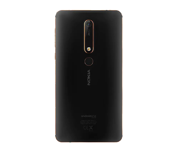 Nokia 6.1 3GB RAM 32GB Storage Smartphone - Black - Zoom Image 1