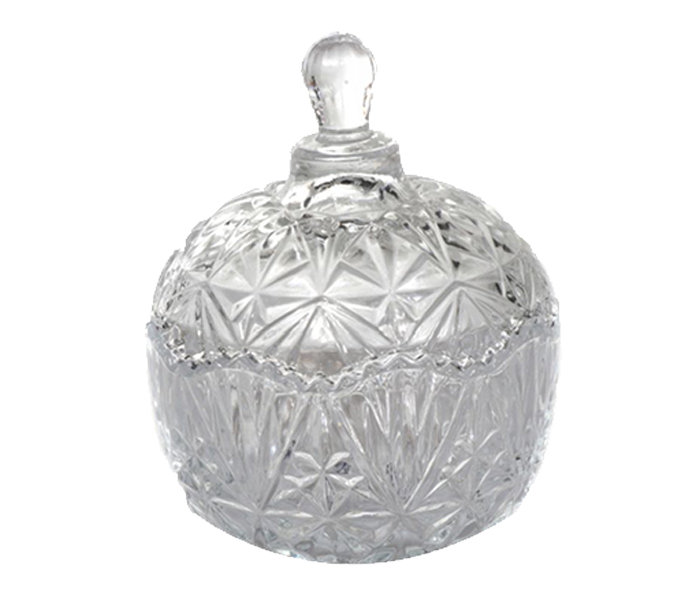 Delcasa DC1285 10 x 14cm Glass Candy Pot - Zoom Image