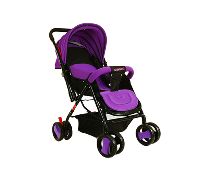 Baby Plus BP7732 Baby Stroller - Purple - Zoom Image 4