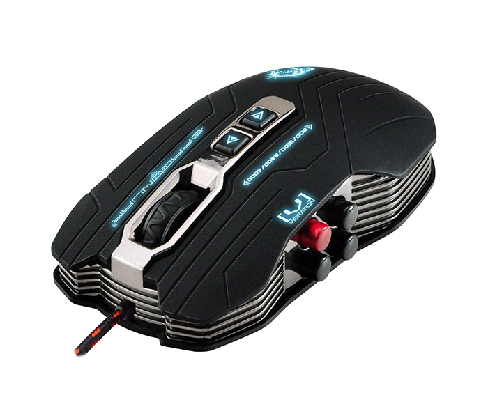 Dragon War G15 Gaia 4000 DPI Gaming Mouse with Virbation Function - Zoom Image 1