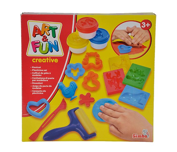 Simba 6329436 Art & Fun Soft-Dough Set - Zoom Image 2