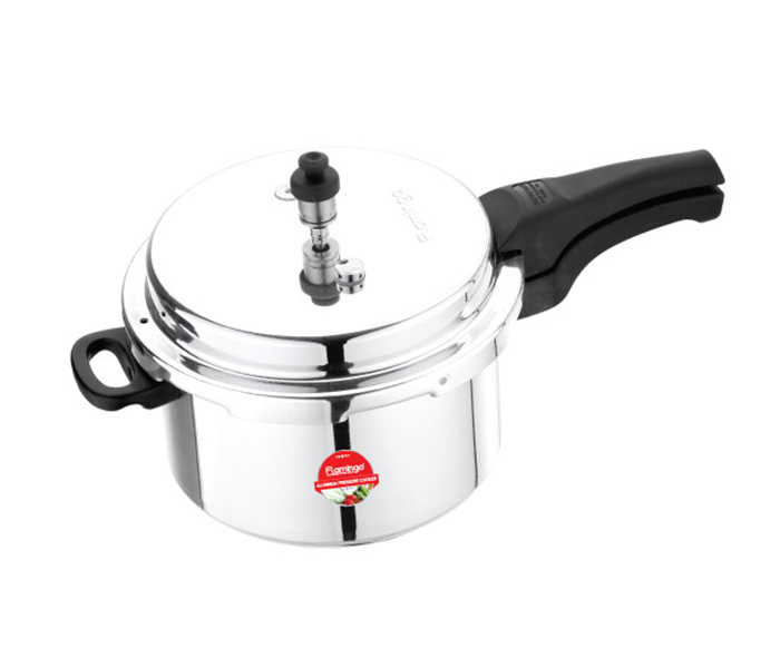 Flamingo FL1809PC 7.5 Litre Aluminium Pressure Cooker - Silver - Zoom Image