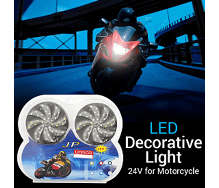 Offal XG-8125 Offalica 7 in 1 Multi-Function Motorcycle Decorative LED Flashing Lights - 2 Pieces - Zoom Image 4