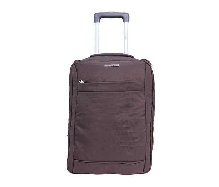 Para John PJTR1035 Foldable 2 Wheel Trolley Bag - Brown - Zoom Image