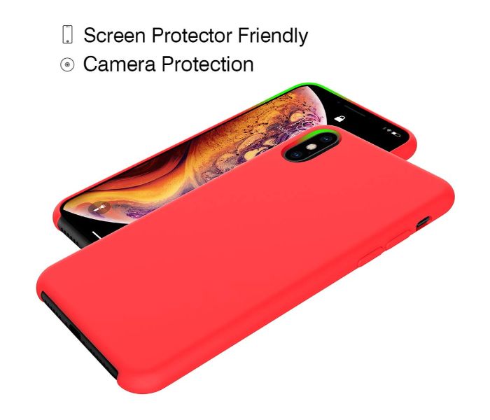 Silicone Case For iPhone XS Max MQTXSR Red - Zoom Image 1