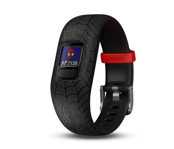 Garmin Activity Tracker Vivofitjr2 Smart Band For Kids - Spiderman Black - Zoom Image 3