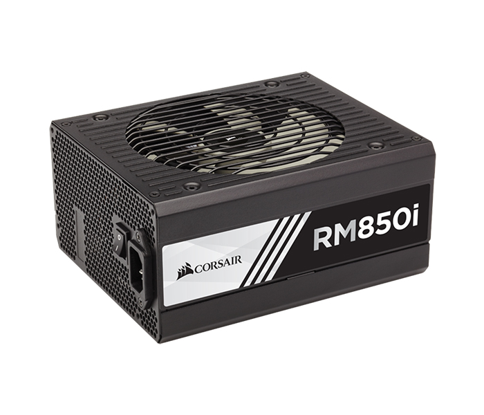 Corsair CP-9020083-UK RMi Series RM850i 850W 80 Plus Gold Certified Fully Modular PSU - Black - Zoom Image 1