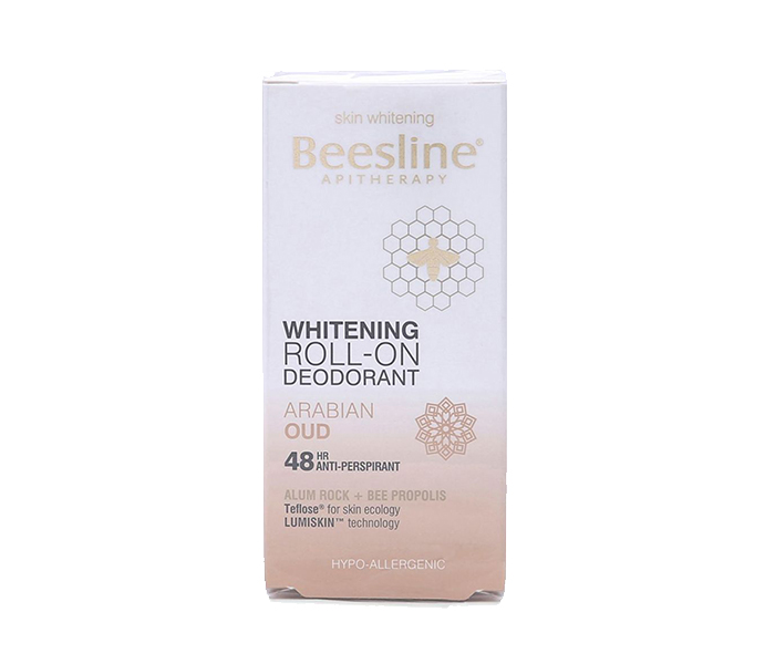 Beesline N10987822A Arabian Oud Whitening Roll-On Deodorant - 50ml - Zoom Image