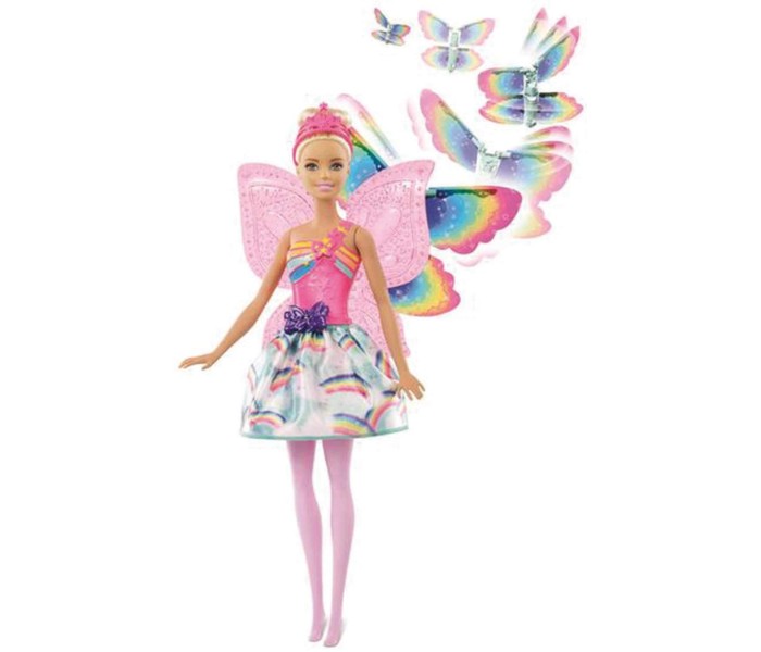 Barbie FRB08 Flying Wings Feature Fairy Doll Assorted - Zoom Image 3