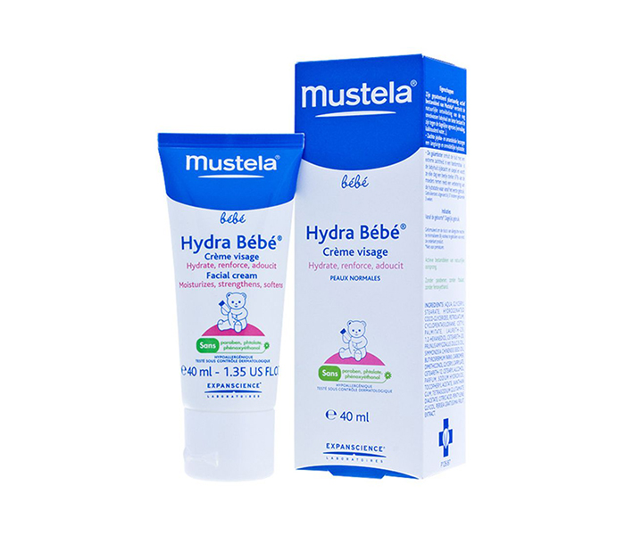 Mustela N13985695A Hydra Bebe Facial Cream - 40ML - Zoom Image