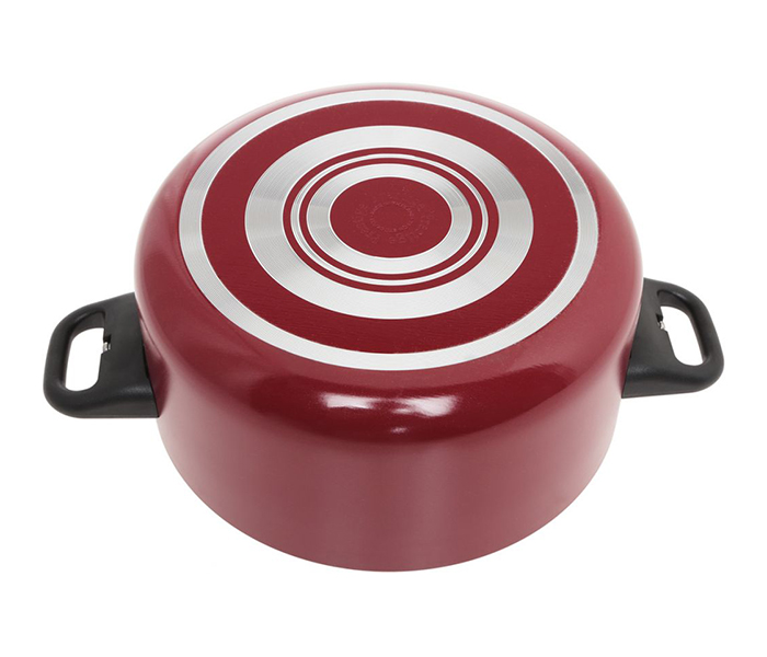 Prestige PR20915 6 Pieces Aluminum Cooking Pots Set, Red - Zoom Image 3