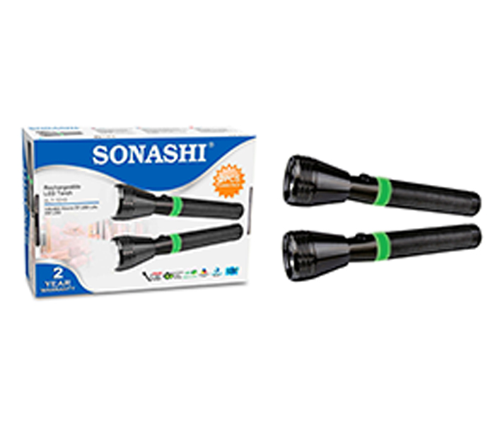 Sonashi SLT-1010 Rechargeable LED Torch Combo Pack - 2 Pieces - Zoom Image 3