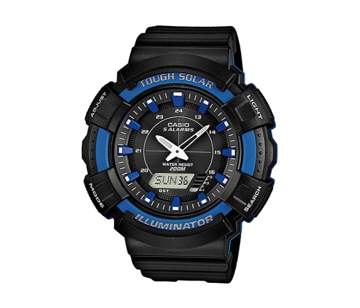 Casio ADS-800WH-2A2DF Mens Casual Analog and Digital Watch Black - Zoom Image 3