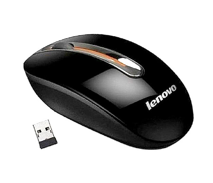 Lenovo N3903 Wireless Mouse - Black - Zoom Image 2