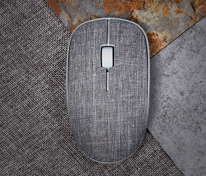 Rapoo 3510 PLUS 2.4GHz Wireless Fabric Optical Mouse - Grey 17514 - Zoom Image 2