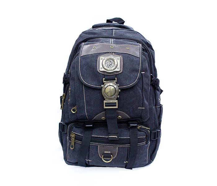 Para John PJBP6532A18 18-inch Army Cut Canvas BackPack - Blue - Zoom Image