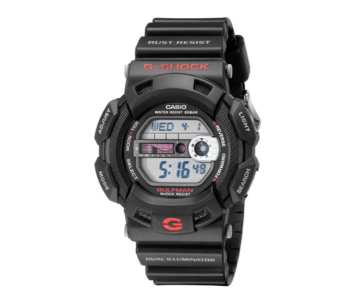 Casio G Shock G-9100-1HDR Mens Digital Watch Black - Zoom Image