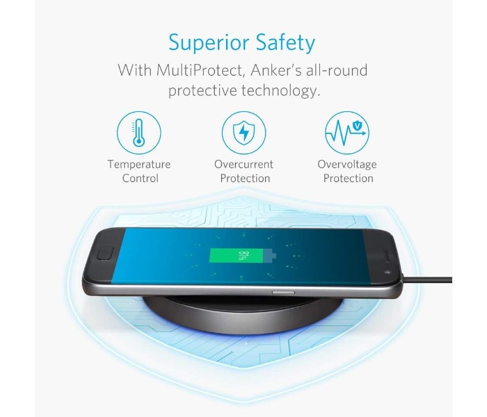 Anker A2512 Powerport Wireless Charger Black - Zoom Image 5