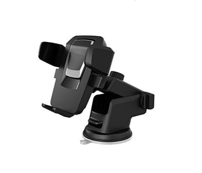 Easy One Touch Car & Desk Mount Strong Adhesive Universal Phone Holder for Smartphones Under 6.5 Inches CM43 Black - Zoom Image 5