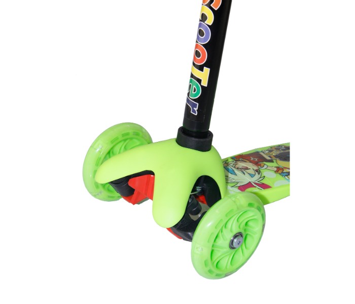 MIC 4105C 3 Wheel Kids Scooter Green - Zoom Image 1