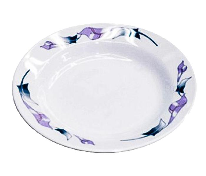 Royalford RF4804 8-inch Melamine Ware Royal Thai Soup Plate - Purple - Zoom Image