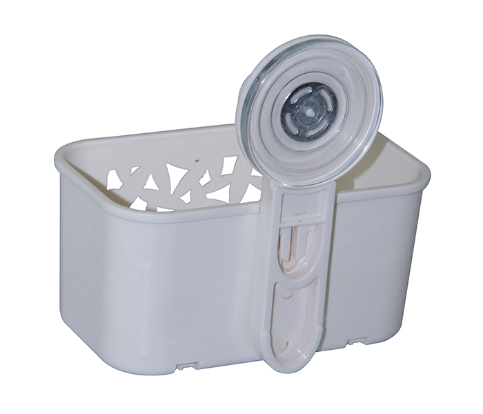 Taqdeer 8503 Storage Bathroom Accessories Holder - White - Zoom Image 3