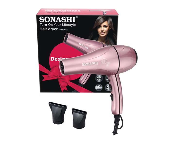 Sonashi SHD-3046 2000W Hair Dryer, Rose Gold - Zoom Image 3