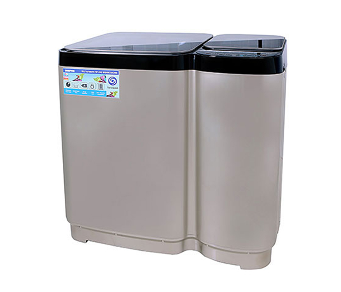 Geepas GFWM11680TLCQ Fully Automatic Topload Twin Tub Washing Machine - Zoom Image 2