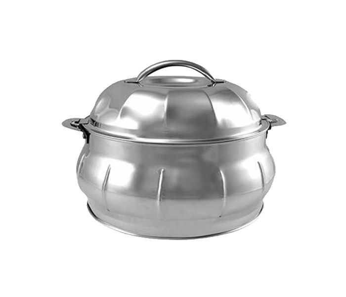 Royalford RF7478 4 Litre Stainless Steel Sultan Belly Hot Pot - Silver - Zoom Image