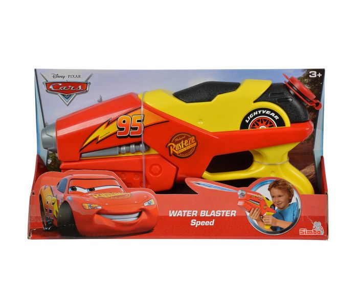 Simba 7052013 Cars Water Gun Speed - Red - Zoom Image 1