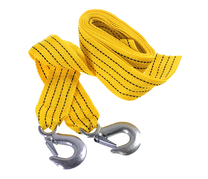 King Tools TR-86 8Tons 6M Car Towing Rope - Yellow - Zoom Image 1