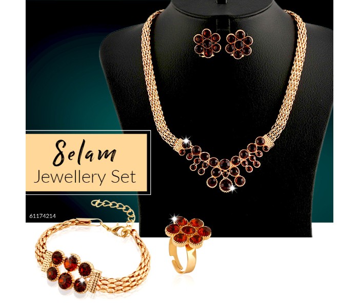 Selam Gold Life Jewellery Set for Women 61154214 - Zoom Image 5