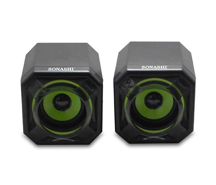 Sonashi SUS-706 USB Speaker - Green - Zoom Image 3