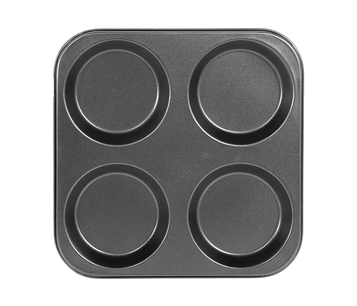 Royalford RFU9103 4 Cup Yorkshire Puddings Pan - Black - Zoom Image 1