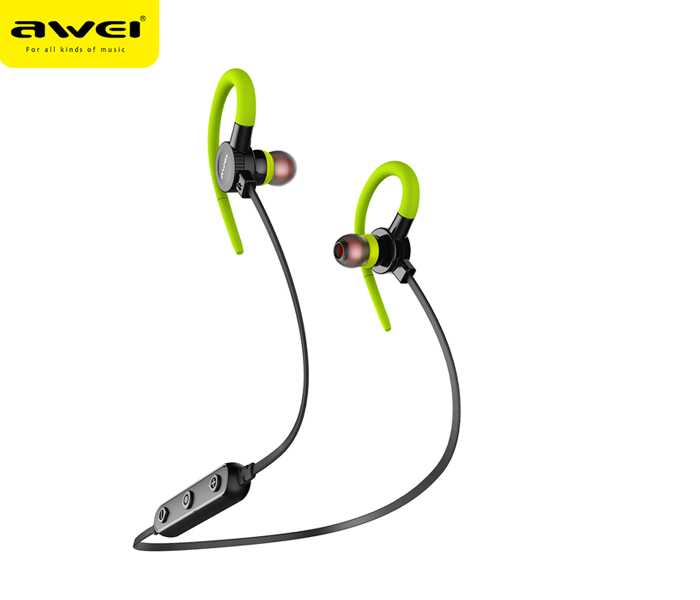 Awei B925BL Ear-Hook Hands-free Magnetic Bluetooth Headset with Mic - Multicolour - Zoom Image 1