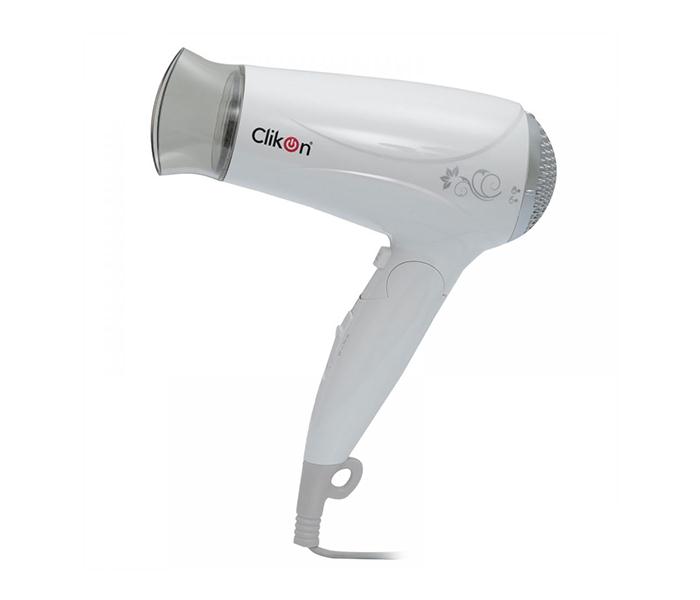 Clikon CK3232 1600W Hair Dryer without Ionic - White - Zoom Image 1