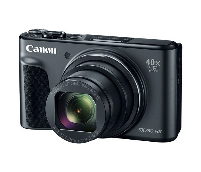 Canon SX730 HS 20.3 MP Powershot Digital Camera - Black - Zoom Image 1