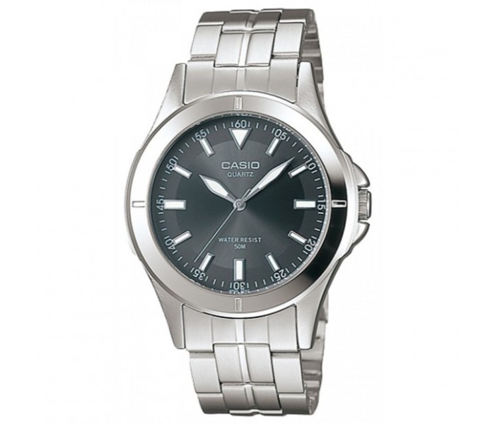 Casio MTP-1214A-8AVDF (CN) Mens Analog Watch Silver and Black - Zoom Image