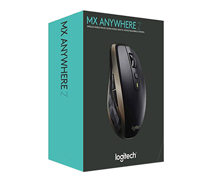 Logitech 910-004374 MX Anywhere 2 Wireless Mouse - Gold & Black - Zoom Image 5