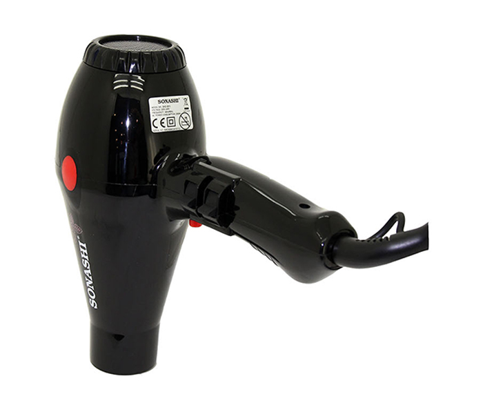 Sonashi SHD-3013 2000W Hair Dryer with Diffusser, Black - Zoom Image 2