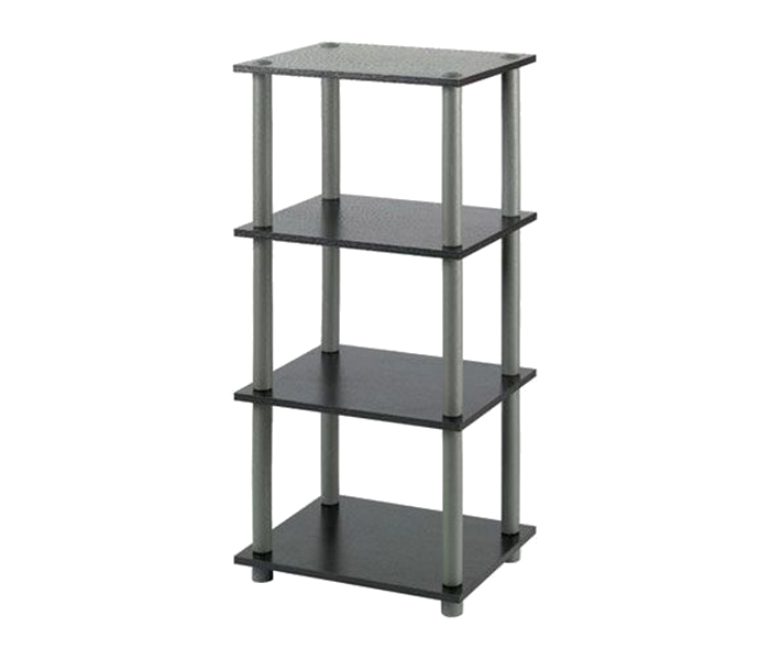 Royalford RF8288 Wooden Square Shelf Rack - Grey - Zoom Image