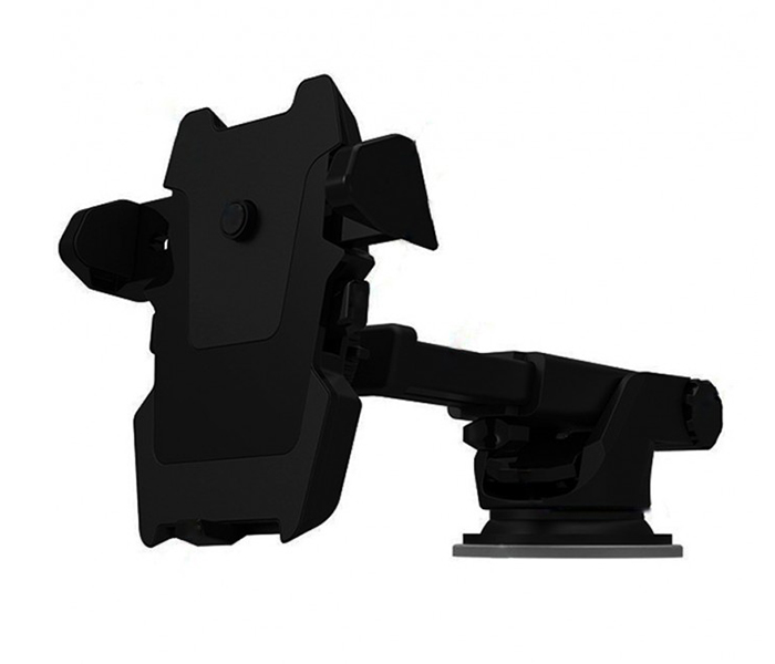 Trands TR-HO2249 Car Dashboard Phone Holder with Sticky Gel Stand - Black - Zoom Image 5