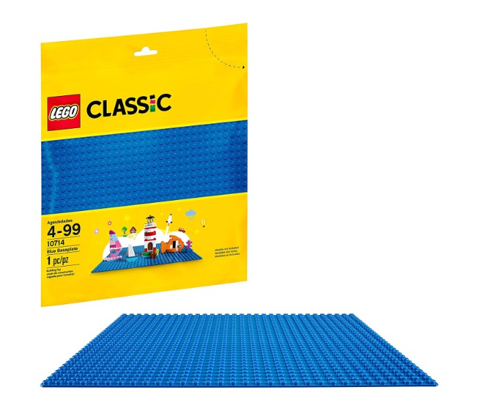 Lego Classic 10714  Baseplate Blue - Zoom Image 1