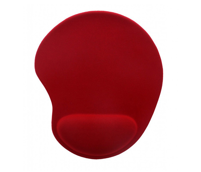 Trands TR-1323 Soft Gel Mouse Pad with Wrist Cushion - Red - Zoom Image 2