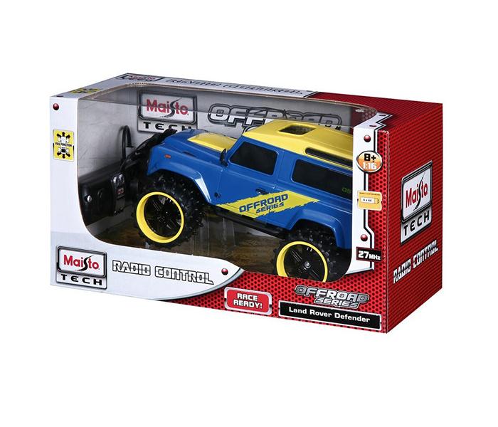 Maisto Tech 81096 RC 1:16 Land Rover Defender (with Batteries) Blue - Zoom Image 3