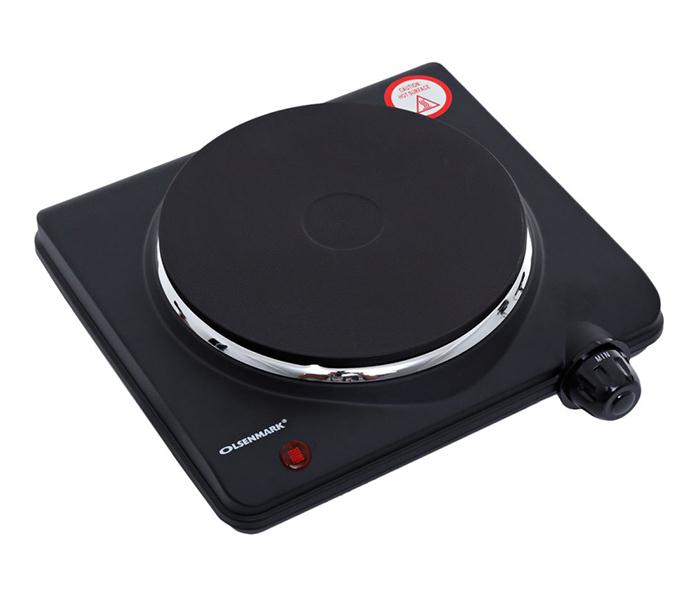 Olsenmark OMHP2033 Electric Single Hot Plate - Black - Zoom Image 1